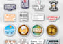 design custom typography stickers for merch and print on demand